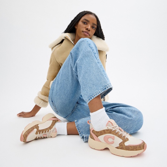 Strider Sneaker In Signature Canvas - Picture 3 of 10